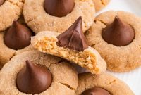 Gluten-Free Peanut Butter Blossoms with Dairy-Free Option
