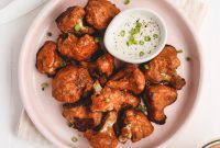 Crispy Vegan Buffalo Cauliflower Wings Recipe