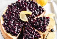 Zesty Lemon Blueberry Cheesecake Recipe