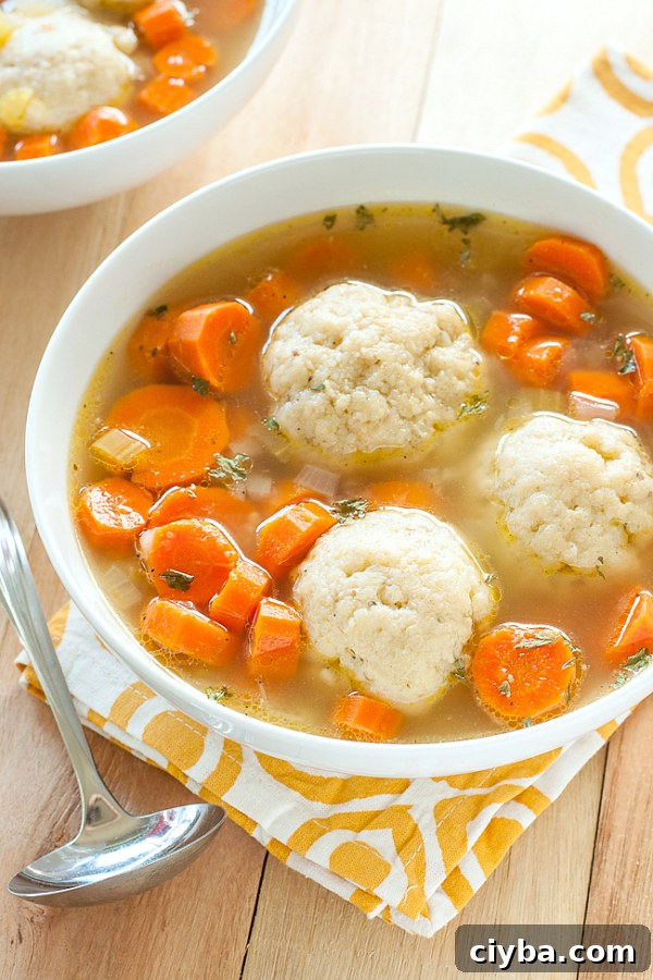 Homemade Matzo Ball Soup recipe