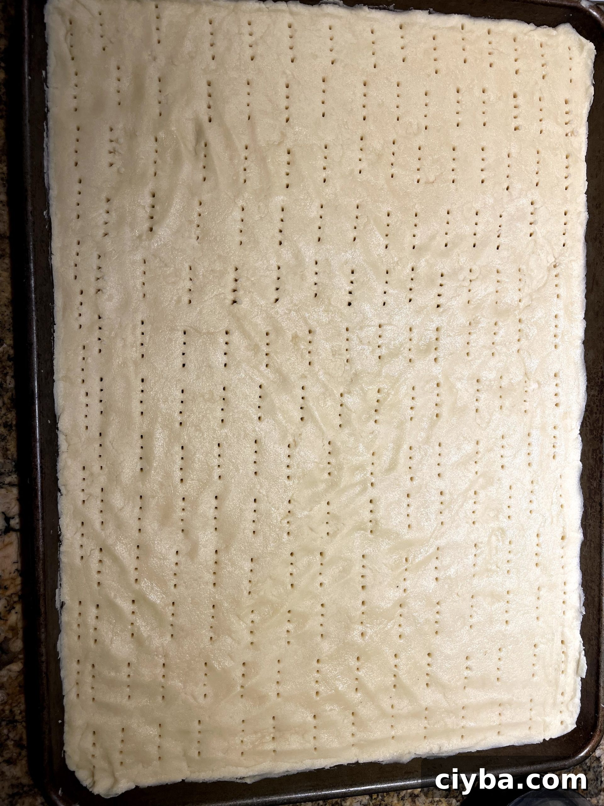 Toasted Almond Frangipane Bars Recipe 3 Poke holes to prevent airpockets