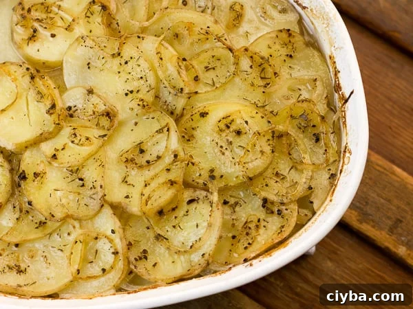 Dairy Free Scalloped Potatoes with Creamy Garlic Sauce 4 Dairy free Gluten Free Scalloped Potatoes