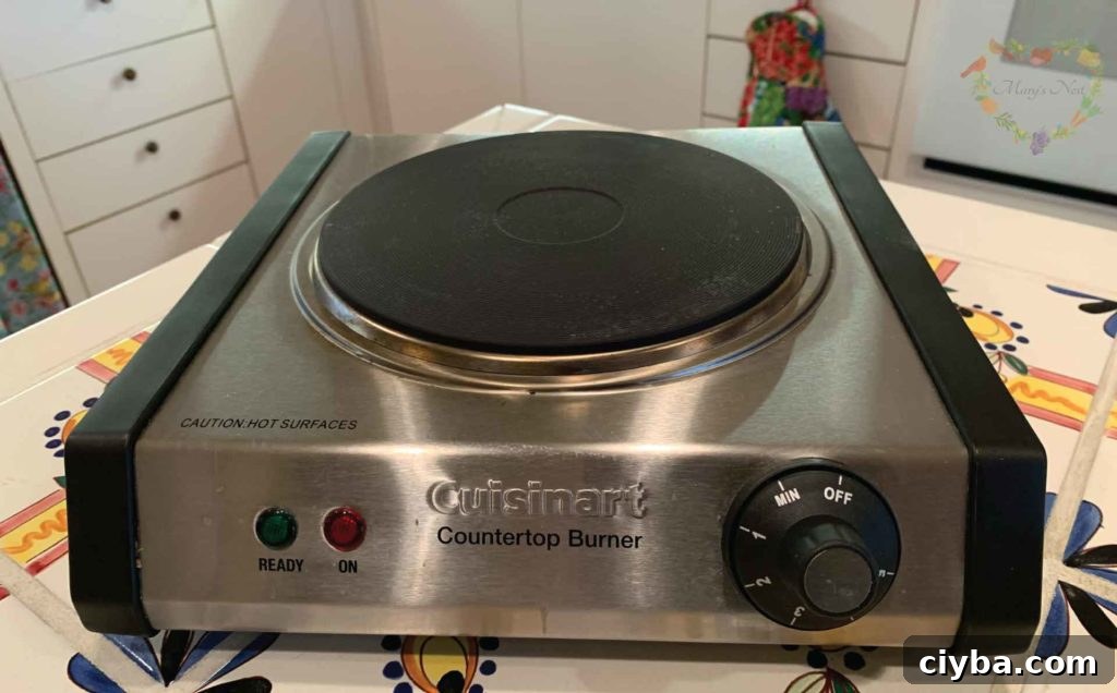 Countertop burner