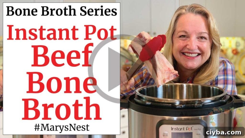Beef bone broth