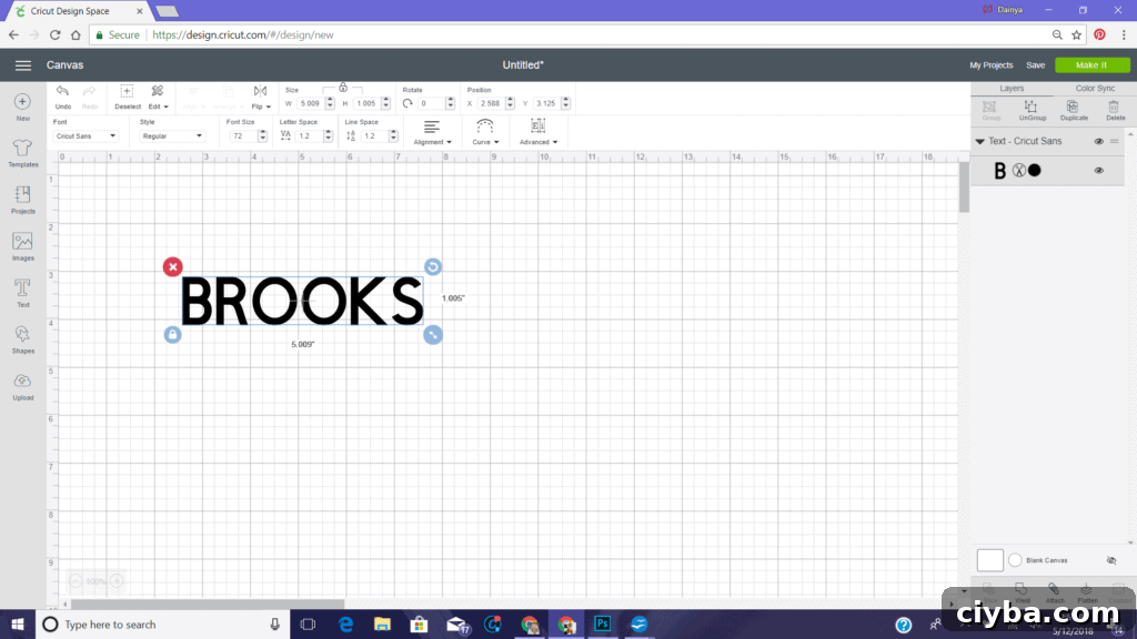 knockout with cricut