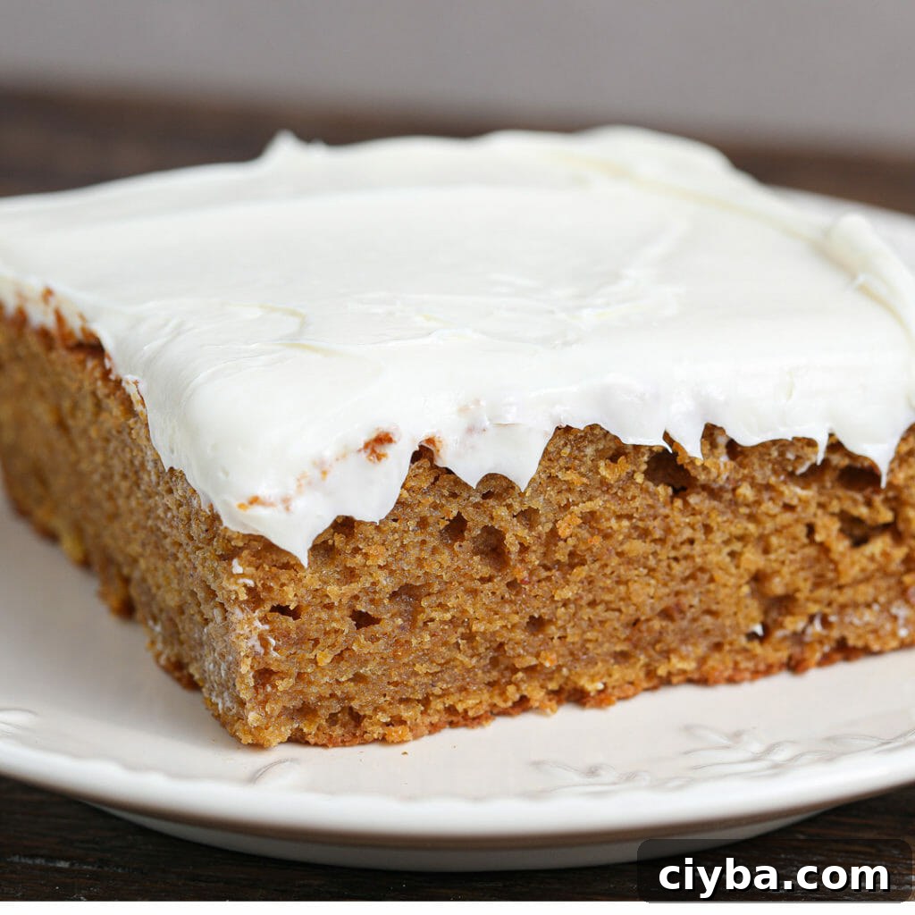 Gluten and Dairy Free Pumpkin Cake with Cream Cheese Frosting