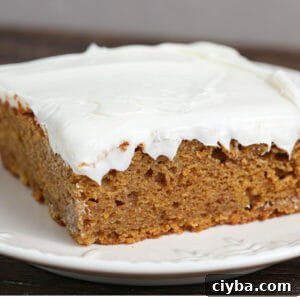 Gluten and Dairy Free Pumpkin Cake with Cream Cheese Frosting