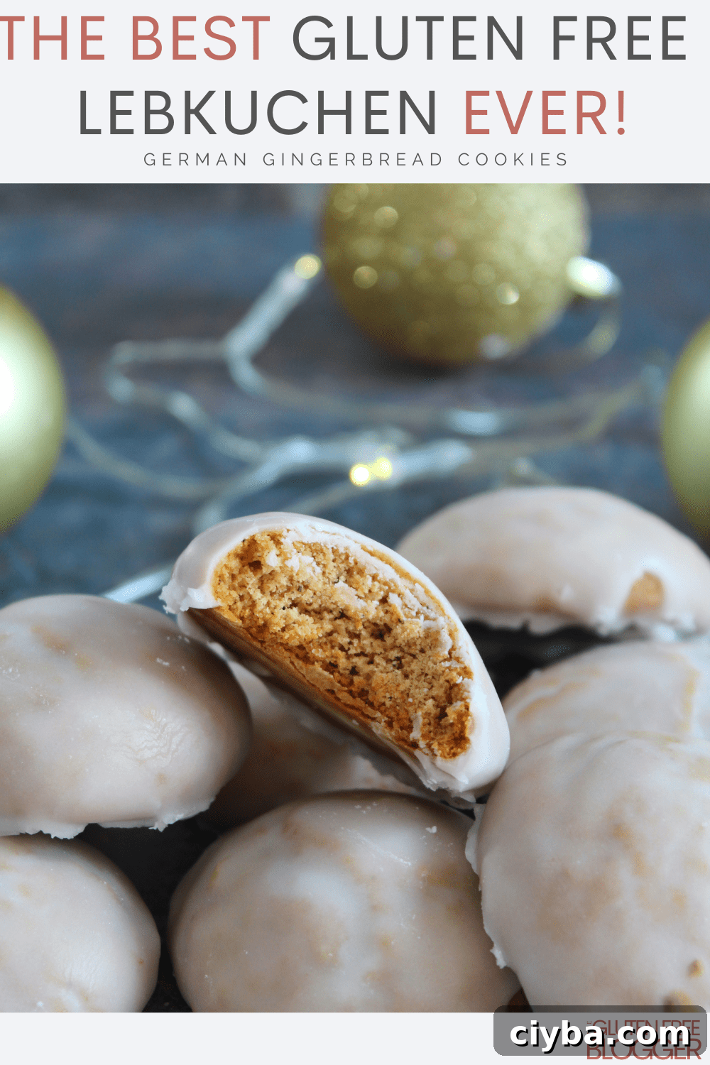 Gluten-Free Lebkuchen: Soft German Gingerbread Cookies 9 gluten free lebkuchen