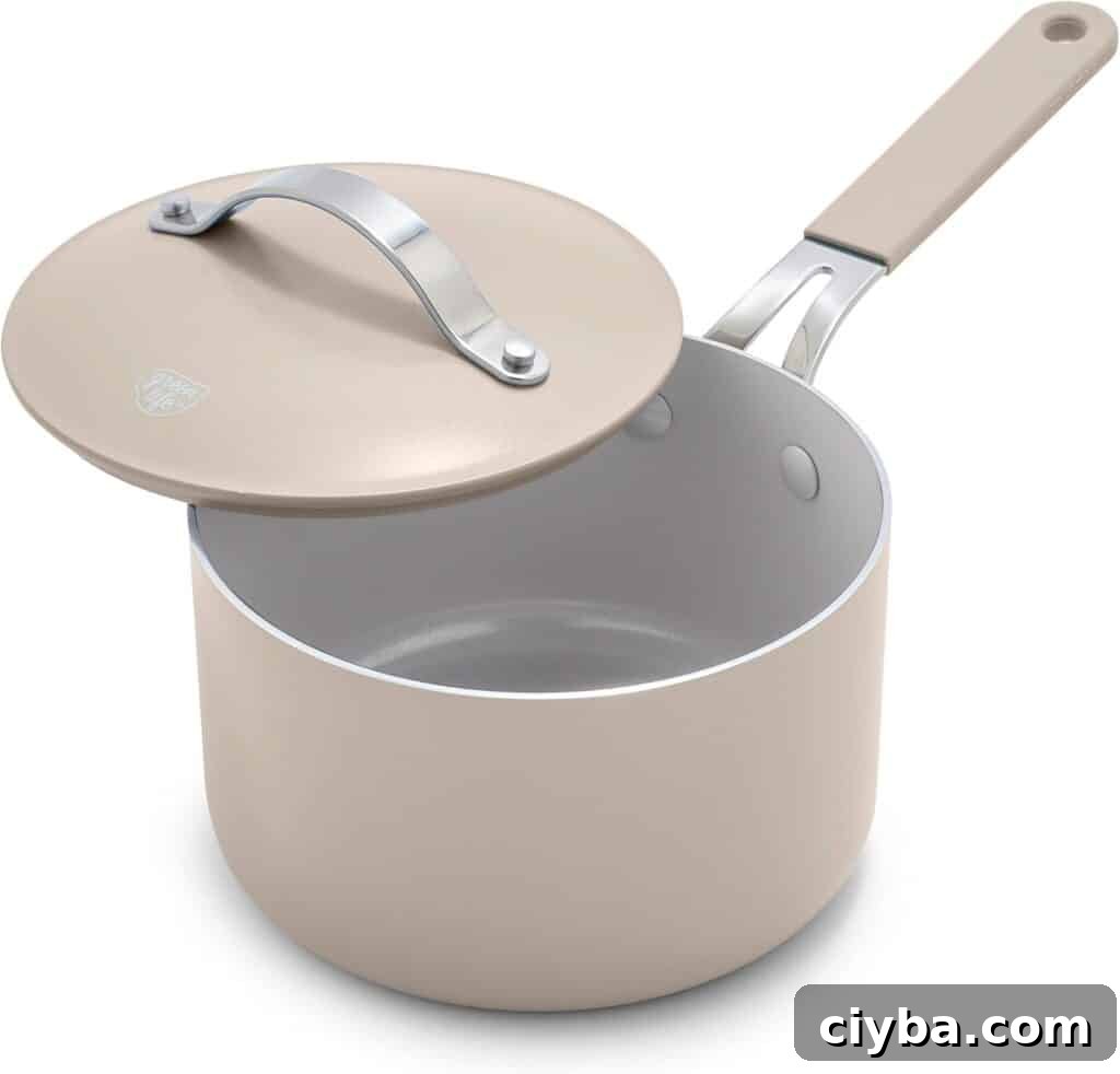 Nonstick Ceramic Saucepan
