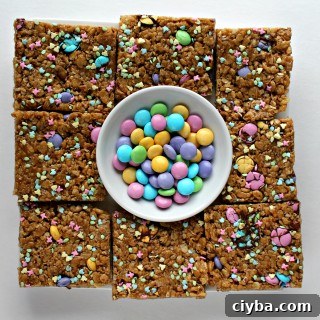 Easter Krispie Bars
