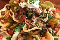 Crispy Pulled Pork Nachos with Pico de Gallo