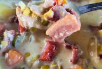 Creamy Smoked Salmon Chowder with Potatoes and Dill