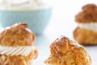 Cinnamon Churro Cream Puffs Recipe