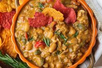 Hearty Pumpkin Chili with Beans and Autumn Spices