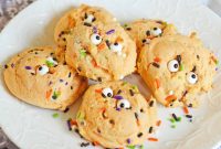 Spooky Halloween Cake Mix Cookies for Party Treats