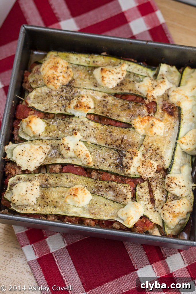 Zucchini Lasagna with Ricotta and Fresh Herbs 2 Zucchini Lasagna