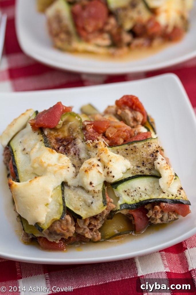 Zucchini Lasagna with Ricotta and Fresh Herbs 4 Zucchini Lasagna