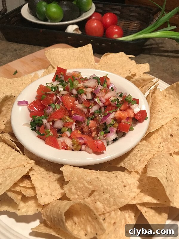 Party Pico de Gallo | SavorwithJennifer.com
