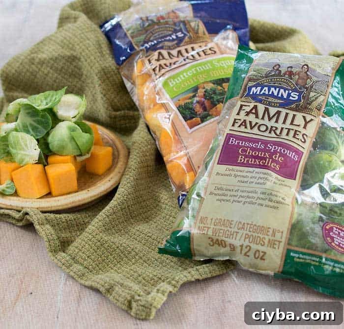 Vegan Brussels Sprout and Butternut Squash Curry over Instant Pot Cumin Wheat Berries