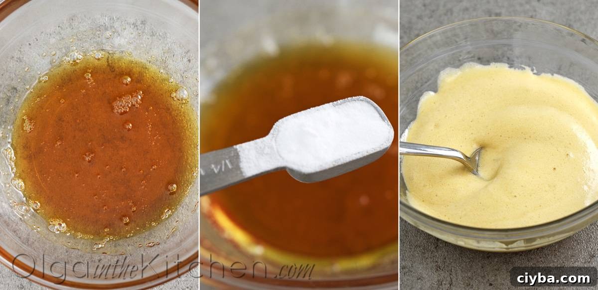 how to make honey cake