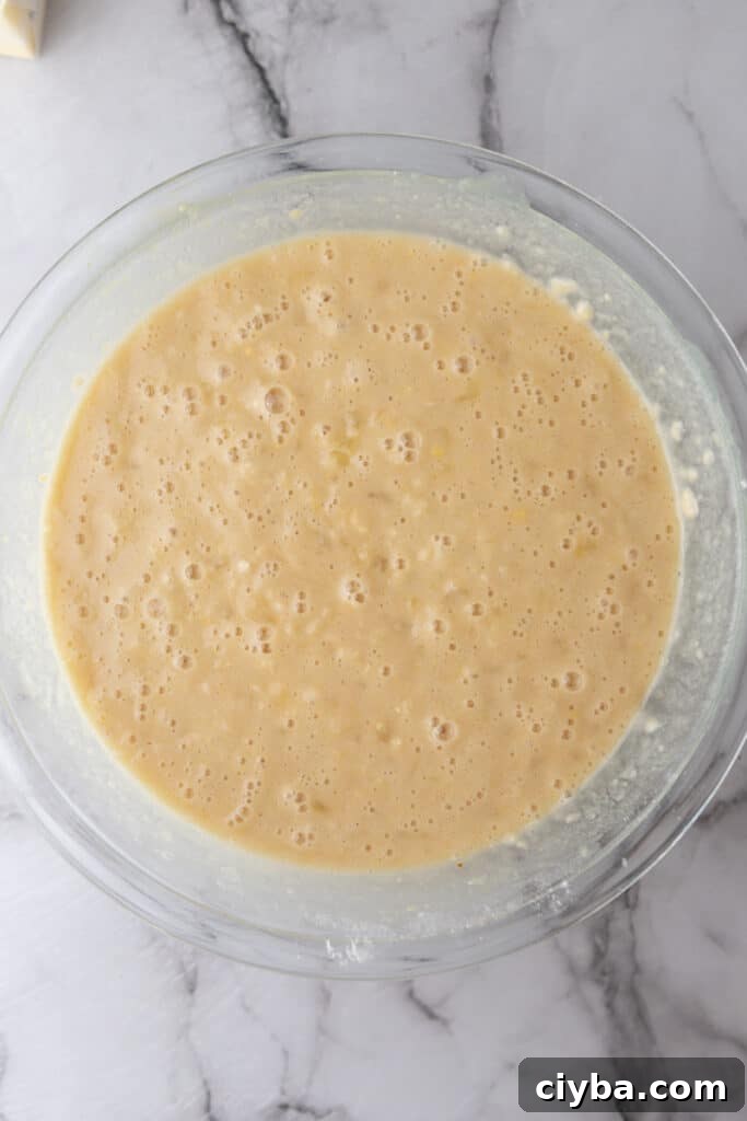 How to Make a Tornado Cake: Step-by-Step Recipe 6 mixed ingredients in a bowl
