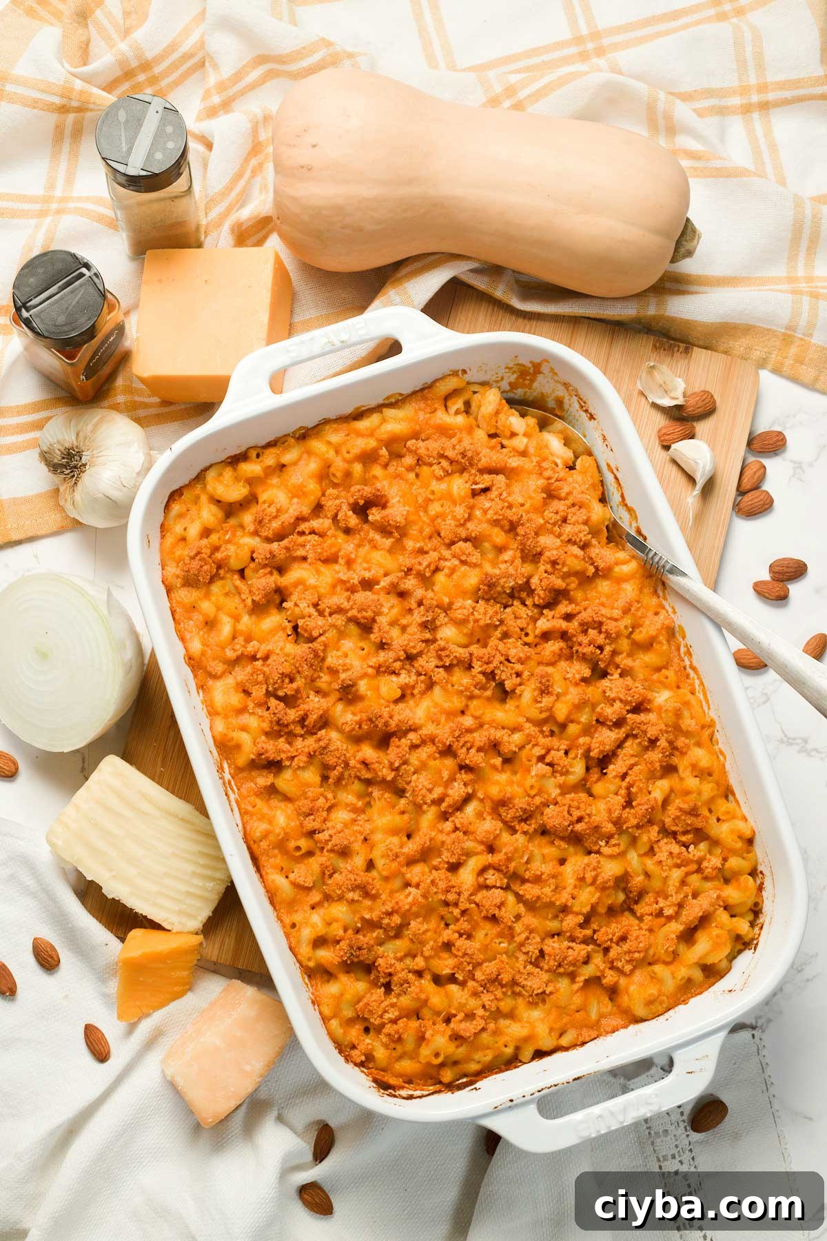 Mac and Cheese Gluten-Free with Roasted Butternut Squash