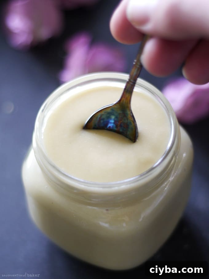 Sweetened Condensed Milk Substitute (Instant, Raw, and Free from: dairy, refined sugars, gluten & grains)